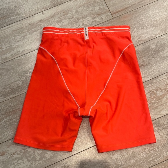 Adam Selman Sport French Cut Booty Bike Shorts in Watermelon‎ - Picture 5 of 5